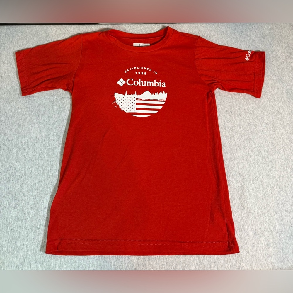 Columbia Classic Kids T-Shirt – Red